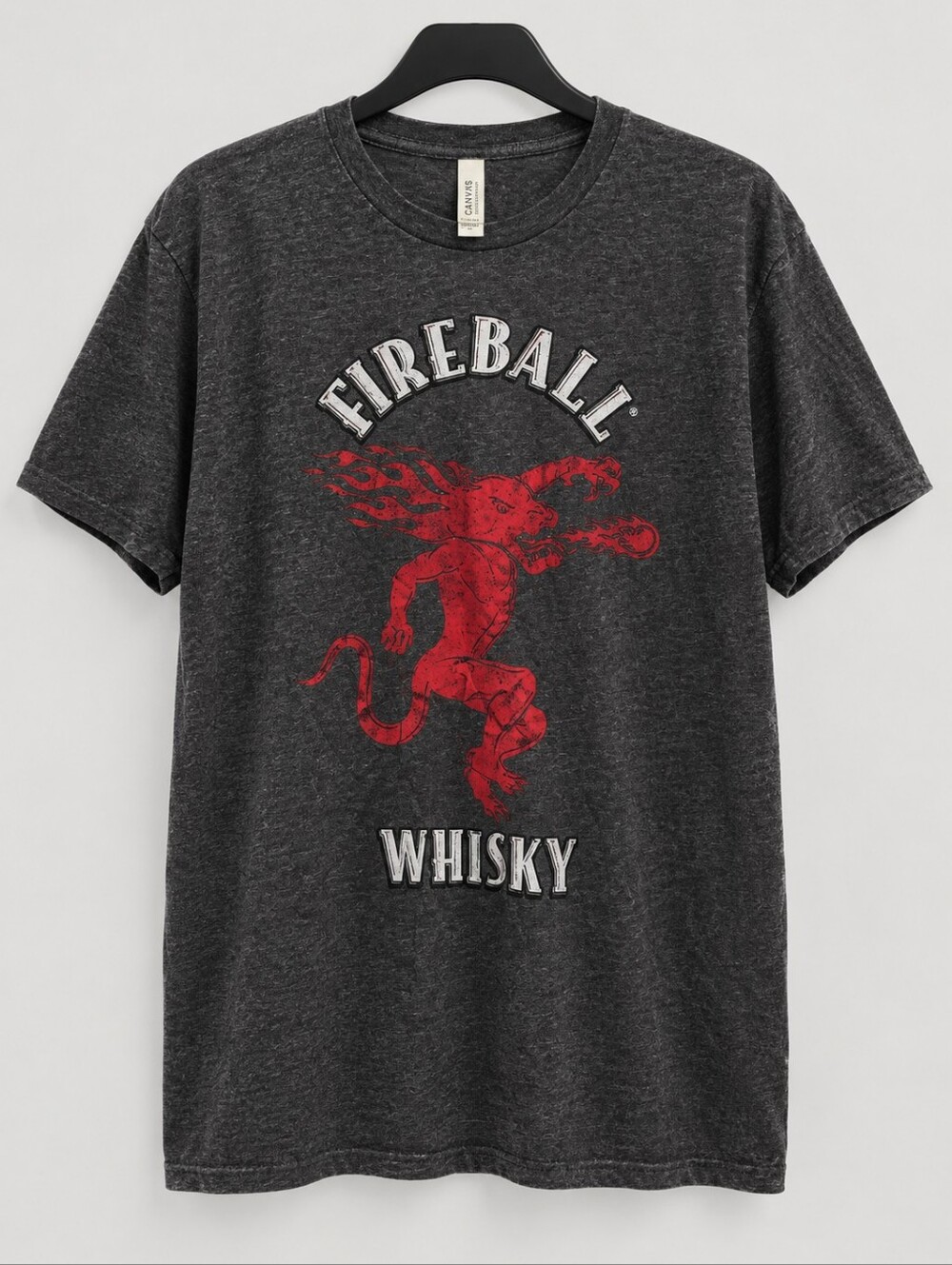 Men's Fireball Whisky Red & DARK Gray - Mens